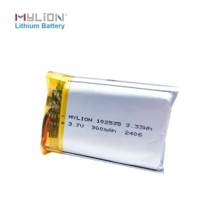 3.7V 900mAh
