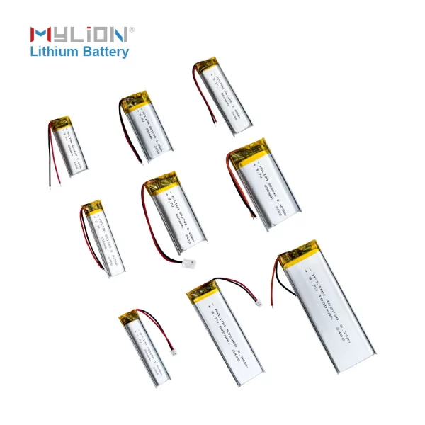 High Cycle Life 3.7V 250mAh Rechargeable Polymer Battery for Wearables - Image 2