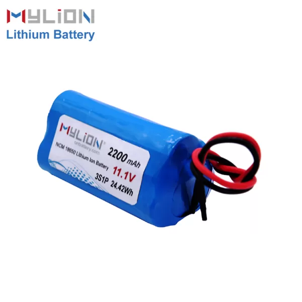 Mylion 11.1V 2200mAh Lithium Ion Battery Pack 24.42Wh ForSolar LED - Image 2