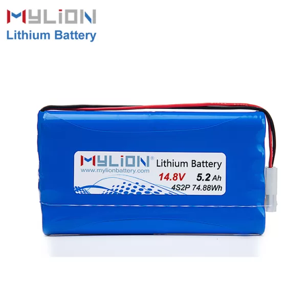 14.8V 5200mAh Lithium ion Battery Pack 76.96Wh for Medical Solar and Outdoor Devices - Image 2