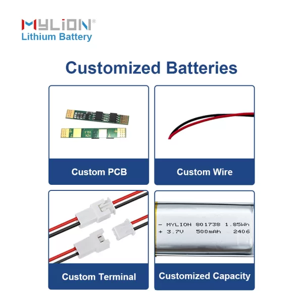 3.7V 500mAh 8017382