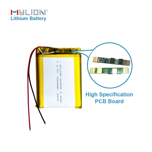 3.7V 1200mAh 504050 5