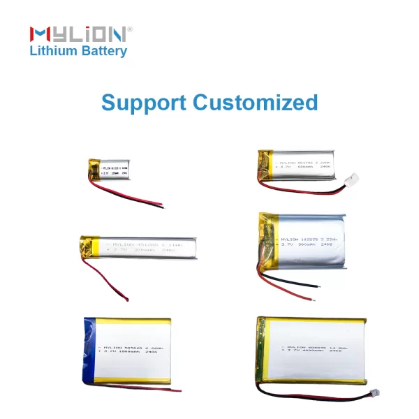 3.7V 900mAh 6