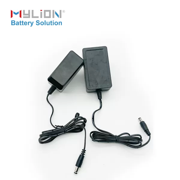 High-quality 8.4V 5A 45W AC/DC power adapter with 110-240V input for mini UPS, lithium battery packs. - Imagen 5